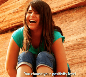 choose positivity level